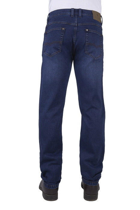 MENS BRAD THERMAL JEAN 32L - Mid Wash - SIZE 34