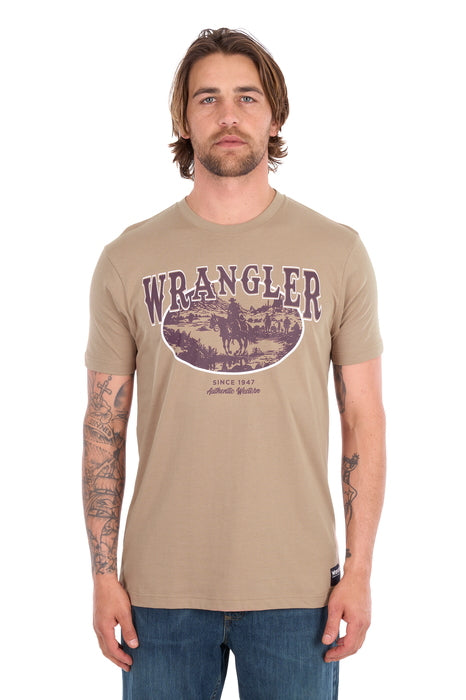 Wrangler Men’s James Short Sleeve Tee - front