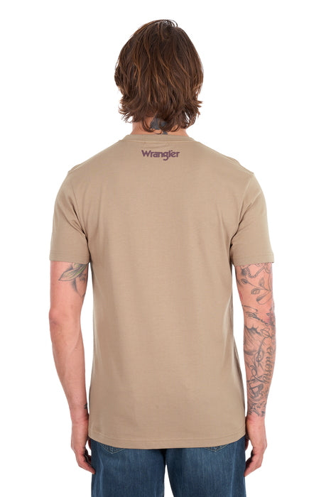 Wrangler Men’s James Short Sleeve Tee - back