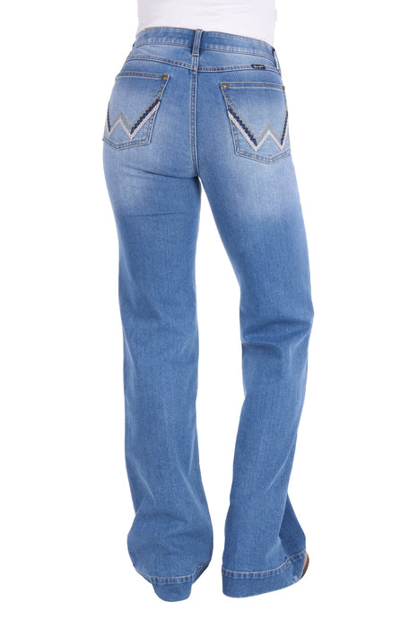 Wrangler Women’s Margo Trouser Jean - Willow - 34L - back