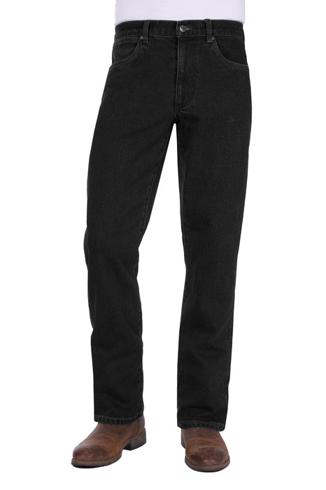 XLR1203032 Wrangler Men’s Regular Slim Straight Leg Jean 32L - front